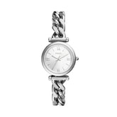 Fossil CARLIE Damenuhr Silber Edelstahl 28 mm Quarz - ES5331